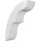 Ekena Millwork 5-in. W x 12-in. D x 16-in. H Ozark Architectural Grade PVC Knee Brace BRCP05X12X16OZK - alternate 1